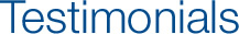 Testimonials
